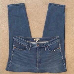 Madewell Curvy Stovepipe Straight Leg Jeans, size 32